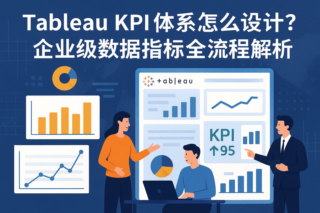 Tableau KPI体系怎么设计？企业级数据指标全流程解析